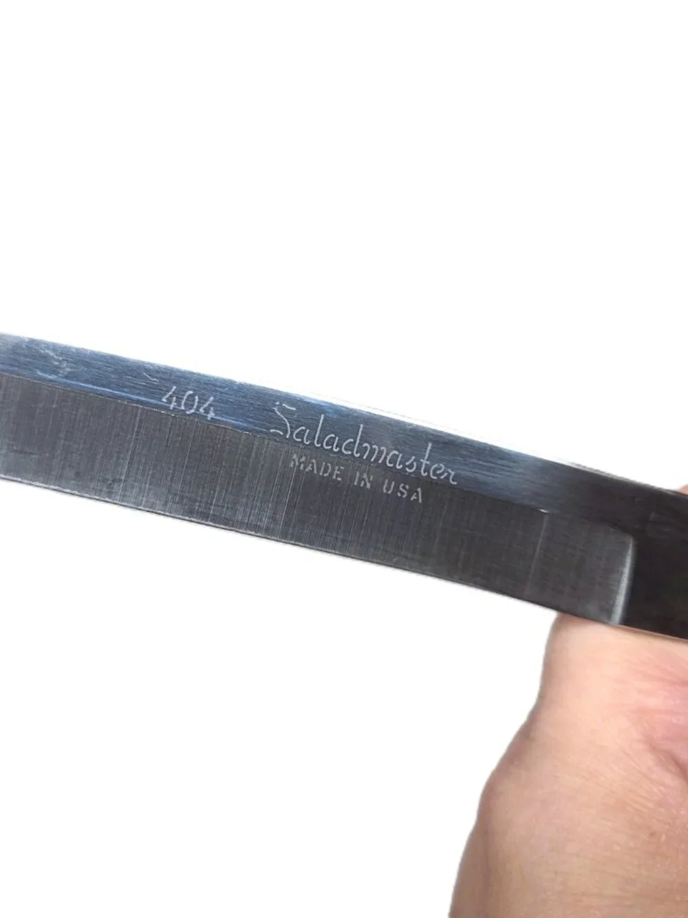 Vintage Saladmaster Carving Knife 404 Stainless Steel Made in USA 14.75